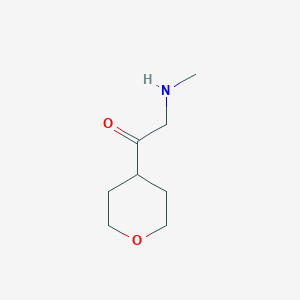 2-(Methylamino)-1-(oxan-4-yl)ethan-1-one