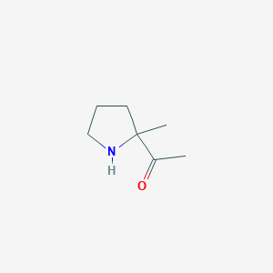 1-(2-Methylpyrrolidin-2-yl)ethan-1-one