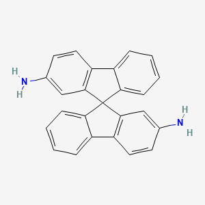molecular formula C25H18N2 B1317005 9,9'-螺并[芴]-2,2'-二胺 CAS No. 67665-45-6