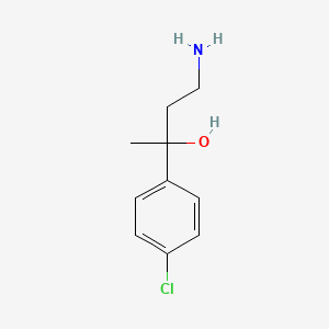 4-Amino-2-(4-chlorophenyl)butan-2-ol