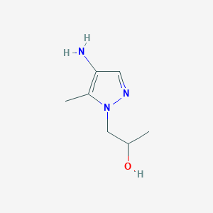 1-(4-Amino-5-methyl-1H-pyrazol-1-yl)propan-2-ol