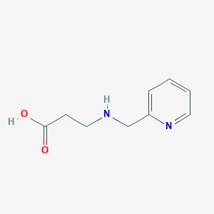 3-[(Pyridin-2-ylmethyl)amino]propanoic acid