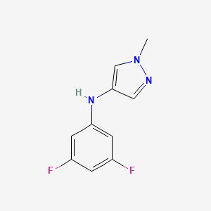 N-(3,5-Difluorophenyl)-1-methyl-1H-pyrazol-4-amine