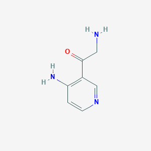 2-Amino-1-(4-aminopyridin-3-yl)ethan-1-one