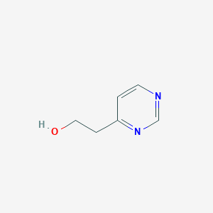 molecular formula C6H8N2O B1317027 2-(嘧啶-4-基)乙醇 CAS No. 68121-32-4