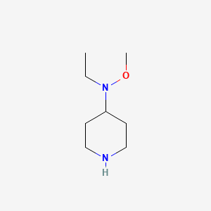 N-Ethyl-N-methoxypiperidin-4-amine