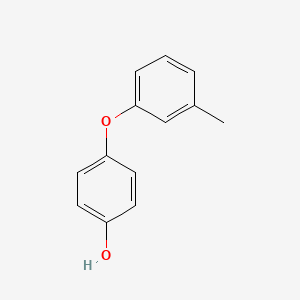 molecular formula C13H12O2 B1317034 4-(3-Methylphenoxy)phenol CAS No. 58908-97-7