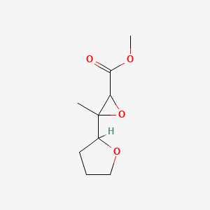 Methyl 3-methyl-3-(oxolan-2-yl)oxirane-2-carboxylate