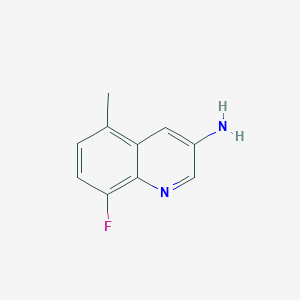 8-Fluoro-5-methylquinolin-3-amine