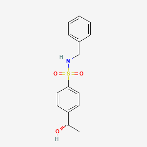 N-benzyl-4-[(1S)-1-hydroxyethyl]benzenesulfonamide