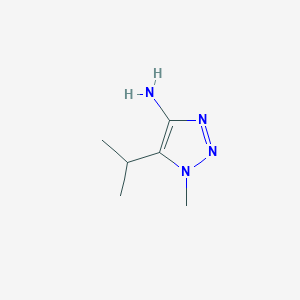 1-Methyl-5-(propan-2-yl)-1H-1,2,3-triazol-4-amine