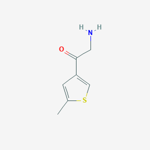 2-Amino-1-(5-methylthiophen-3-yl)ethan-1-one