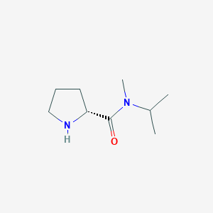 (2R)-N-methyl-N-(propan-2-yl)pyrrolidine-2-carboxamide