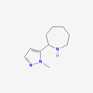 2-(1-Methyl-1H-pyrazol-5-yl)azepane