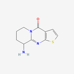 10-Amino-6-thia-1,8-diazatricyclo[7.4.0.0(3),]trideca-3(7),4,8-trien-2-one