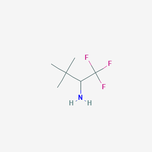 2,2-Dimethyl-1-trifluoromethyl-propylamine