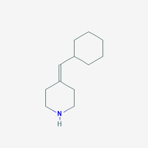 4-(Cyclohexylmethylidene)piperidine