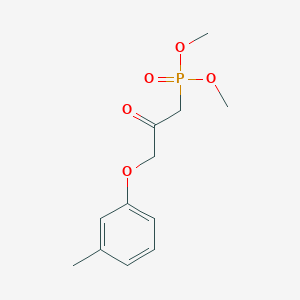 Dimethyl (2-oxo-3-(m-tolyloxy)propyl)phosphonate