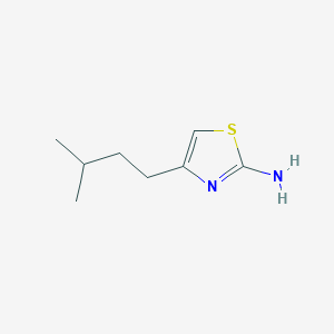 4-(3-Methylbutyl)-1,3-thiazol-2-amine