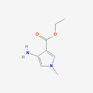 Ethyl 4-amino-1-methyl-1H-pyrrole-3-carboxylate