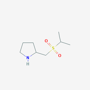 2-[(Propane-2-sulfonyl)methyl]pyrrolidine