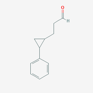 3-(2-Phenylcyclopropyl)propanal