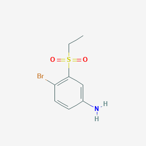 4-Bromo-3-(ethanesulfonyl)aniline