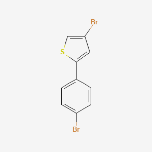 4-Bromo-2-(4-bromophenyl)thiophene