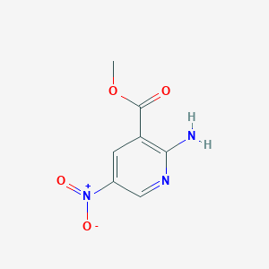 B1317119 Methyl 2-amino-5-nitronicotinate CAS No. 88312-64-5