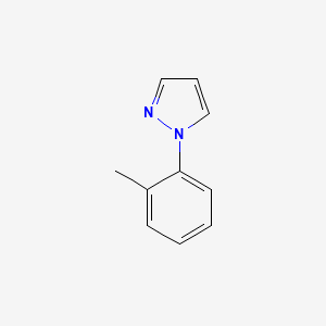 molecular formula C10H10N2 B1317122 1-(邻甲苯基)-1H-吡唑 CAS No. 20157-44-2