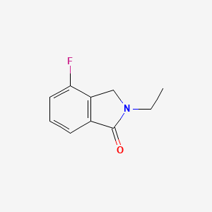 2-Ethyl-4-fluoro-2,3-dihydro-1H-isoindol-1-one