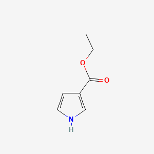 molecular formula C7H9NO2 B1317128 1H-吡咯-3-羧酸乙酯 CAS No. 37964-17-3
