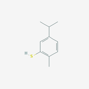 2-Methyl-5-(propan-2-YL)benzene-1-thiol