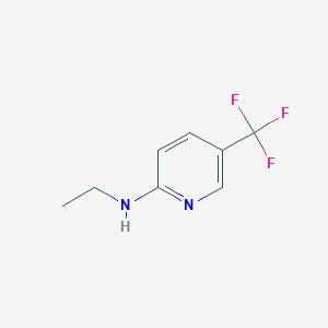 molecular formula C8H9F3N2 B1317133 N-乙基-5-(三氟甲基)吡啶-2-胺 CAS No. 89810-00-4