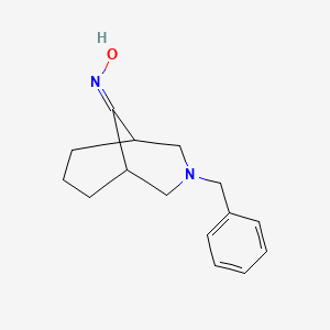 3-Benzyl-3-azabicyclo[3.3.1]nonan-9-one oxime