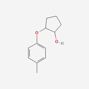 2-(4-Methylphenoxy)cyclopentan-1-ol