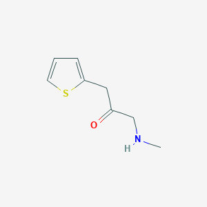 1-(Methylamino)-3-(thiophen-2-yl)propan-2-one