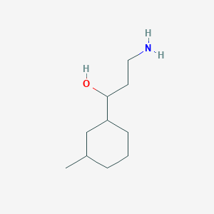 3-Amino-1-(3-methylcyclohexyl)propan-1-ol