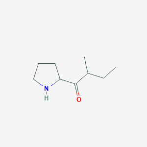 2-Methyl-1-(pyrrolidin-2-yl)butan-1-one