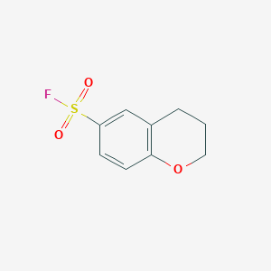 3,4-Dihydro-2H-1-benzopyran-6-sulfonyl fluoride