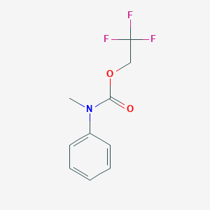 2,2,2-trifluoroethyl N-methyl-N-phenylcarbamate