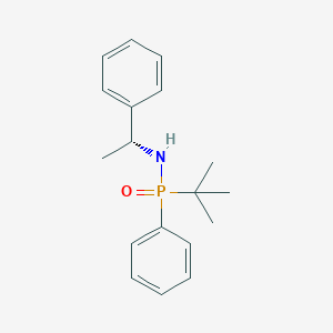 (1R)-N-[tert-butyl(phenyl)phosphoryl]-1-phenylethanamine