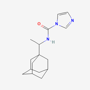 N-[1-(adamantan-1-yl)ethyl]-1H-imidazole-1-carboxamide