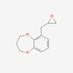 6-[(Oxiran-2-yl)methyl]-3,4-dihydro-2H-1,5-benzodioxepine