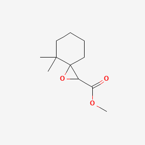 Methyl 4,4-dimethyl-1-oxaspiro[2.5]octane-2-carboxylate