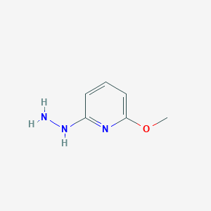 molecular formula C6H9N3O B1317171 2-Hydrazino-6-methoxypyridine CAS No. 74677-60-4