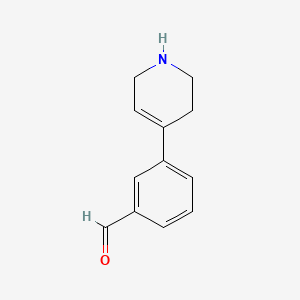 3-(1,2,3,6-Tetrahydropyridin-4-YL)benzaldehyde