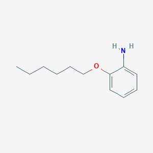 molecular formula C12H19NO B1317180 2-(Hexyloxy)aniline CAS No. 52464-50-3