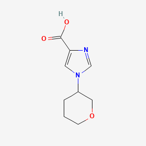 1-(Oxan-3-yl)-1H-imidazole-4-carboxylic acid