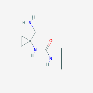 1-[1-(Aminomethyl)cyclopropyl]-3-tert-butylurea